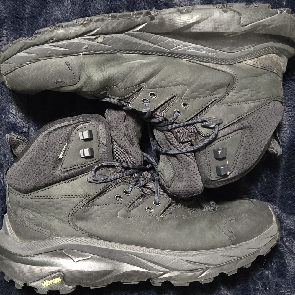 Hoka Kaha 2 GTX Black Men's 10.5D (No Insole) - Picture 3 of 7